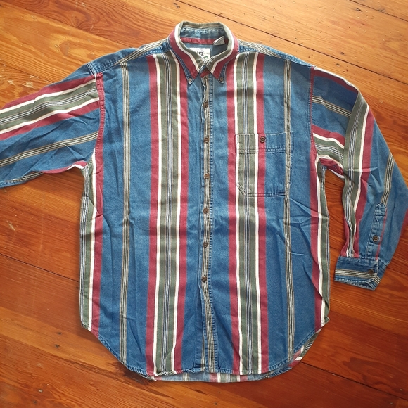 Vintage Other - Vintage Denim Button up Shirt
